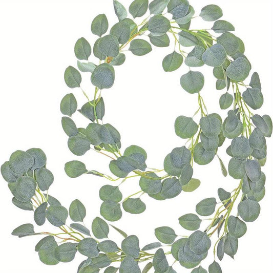 2 Pack Artificial Eucalyptus Garland Greenery Vines for Home Decor