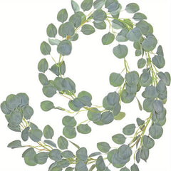 2 Pack Artificial Eucalyptus Garland Greenery Vines for Home Decor