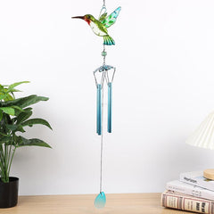 Dragonfly Hummingbird Wind Chimes Outdoor Decoration