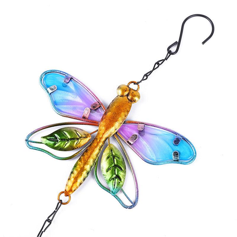Dragonfly Hummingbird Wind Chimes Outdoor Decoration