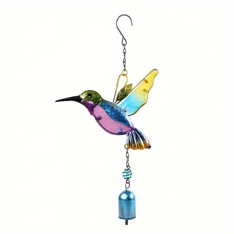 Dragonfly Hummingbird Wind Chimes Outdoor Decoration