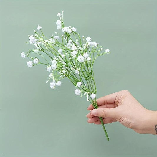 2 Bunches Real Touch Artificial Baby's Breath Flowers