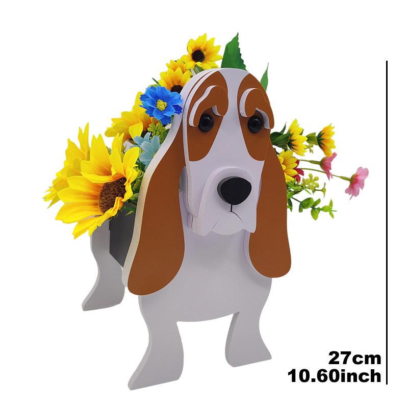 Cute Dog Shaped Planter - Ideal Garden Decor