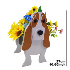 Cute Dog Shaped Planter - Ideal Garden Decor
