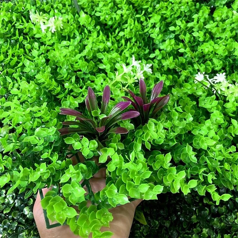 1pc Simulated Green Plant Decoration Holiday Party Decor Patio Decor