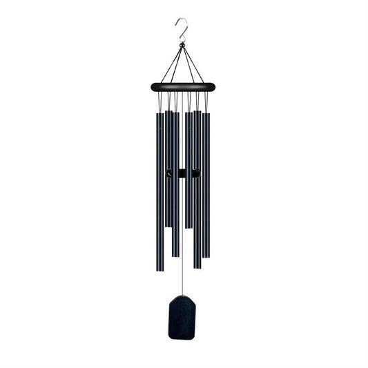 6 Tube Memorial Wind Chime for Outdoor Space Enhancement