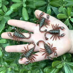 10pcs Halloween Plastic Scorpion Prank Props Home Room Theme Party Decor