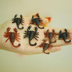 10pcs Halloween Plastic Scorpion Prank Props Home Room Theme Party Decor
