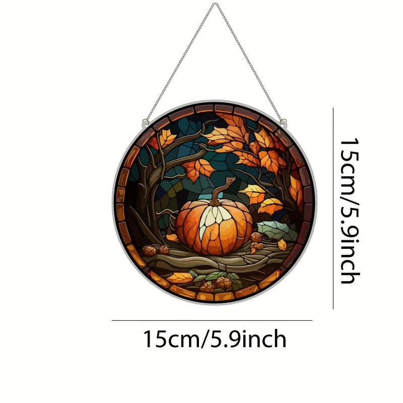 Pumpkin Halloween Hanging Autumn Window Decoration 5.9inch