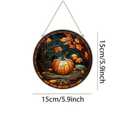 Pumpkin Halloween Hanging Autumn Window Decoration 5.9inch