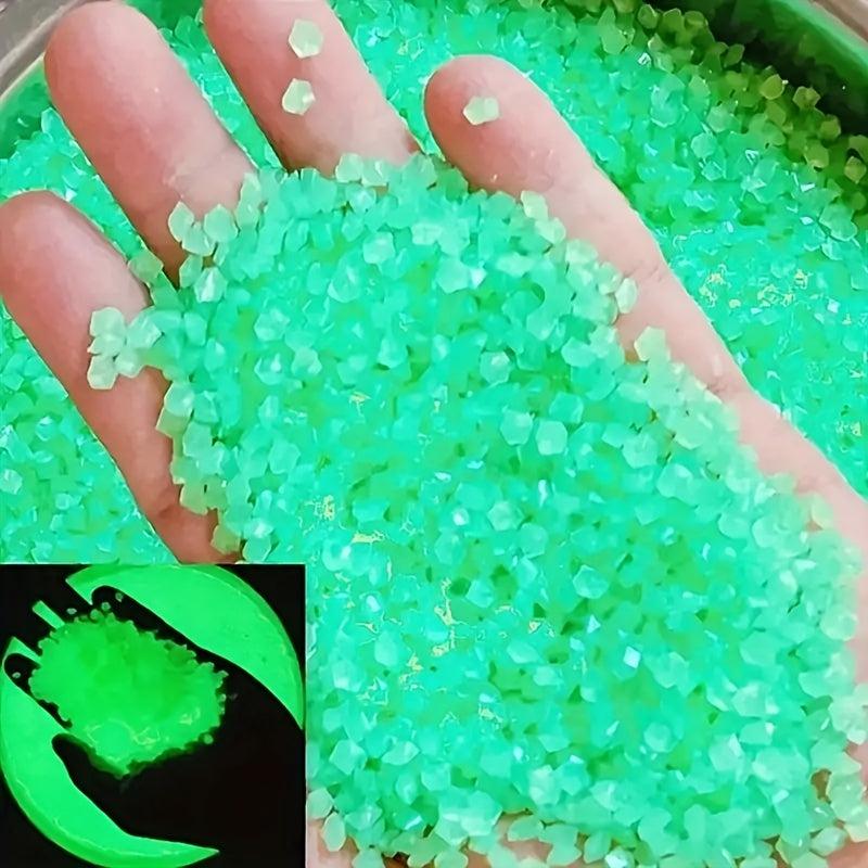 2000pcs Glow In Dark Pebble Stones Path Garden Decor