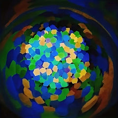 2000pcs Glow In Dark Pebble Stones Path Garden Decor