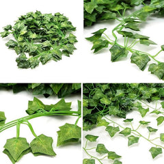 12pcs Artificial Ivy Garland 86.4 Feet Silk Leaves Greenery Home Garden Wedding