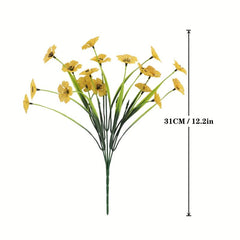 Artificial Violet Flower Arrangement - Elegantly Enhance Your Home Decor