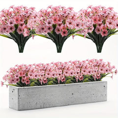 Artificial Violet Flower Arrangement - Elegantly Enhance Your Home Decor
