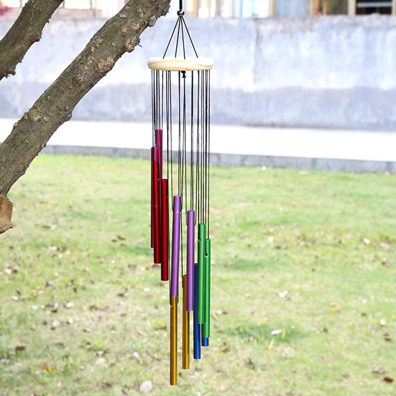 Outdoor Wind Chimes With Hooks And Aluminum Alloy Tubes