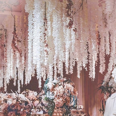 Rattan Flower String Room Decor Home Indoor Outdoor Garden Holiday
