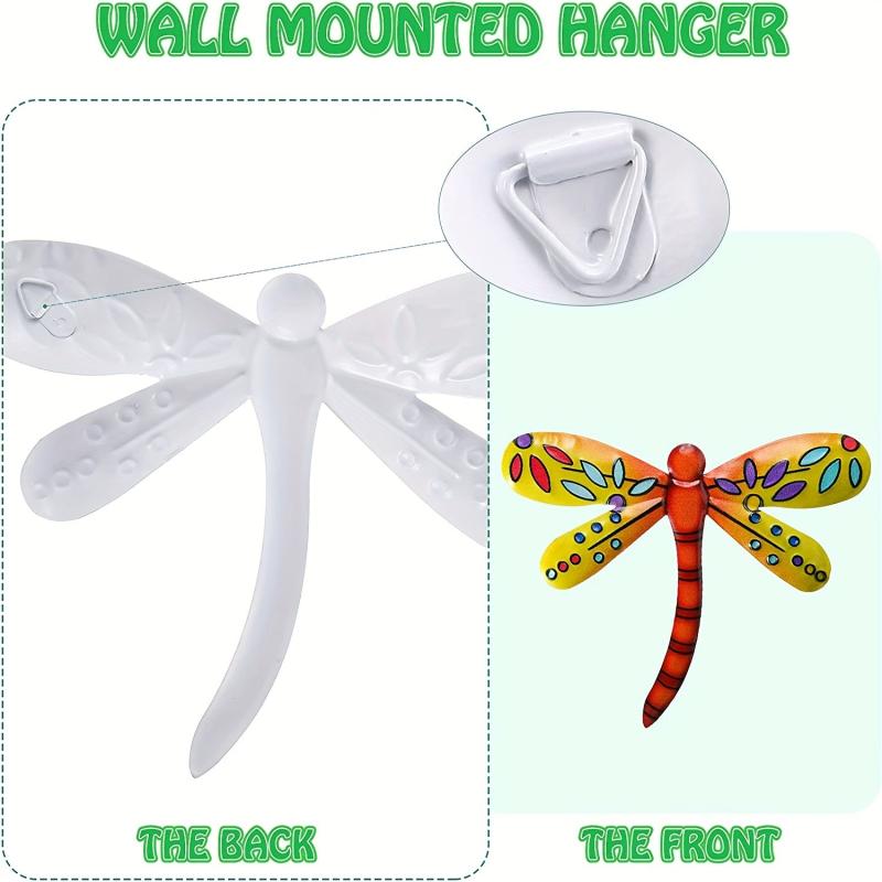 Metal Dragonfly Wall Decor for Home or Garden