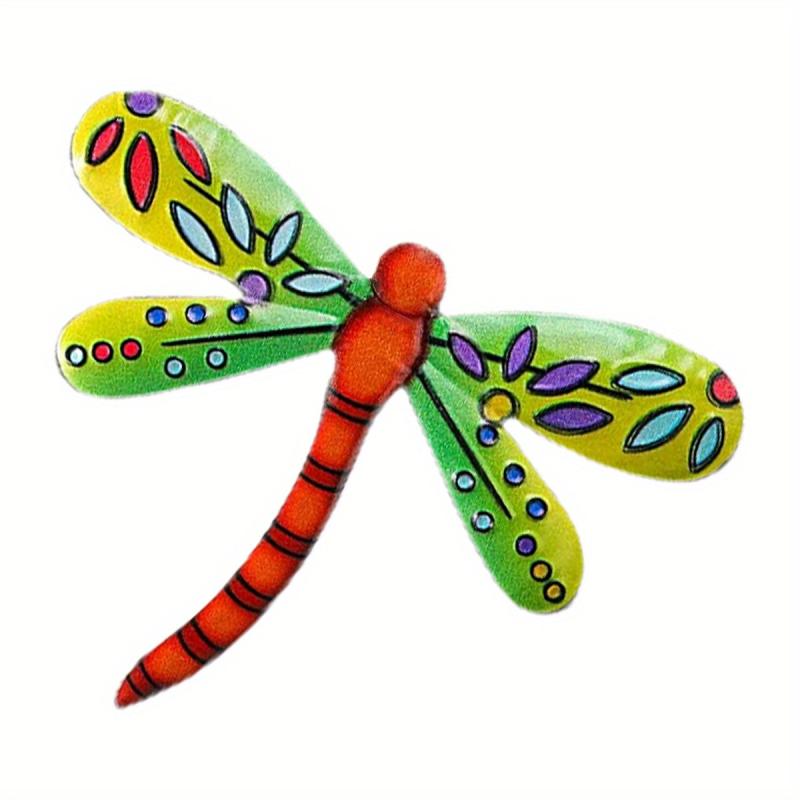 Metal Dragonfly Wall Decor for Home or Garden