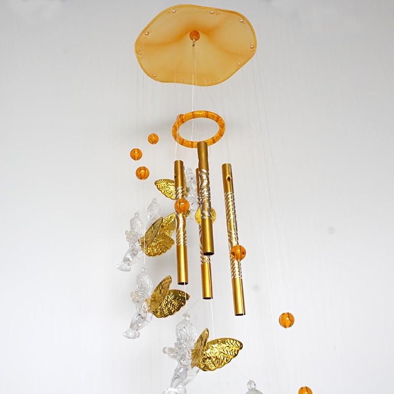 Angel Cupid Wind Chime Perfect Gift for Home Decor Car Garden