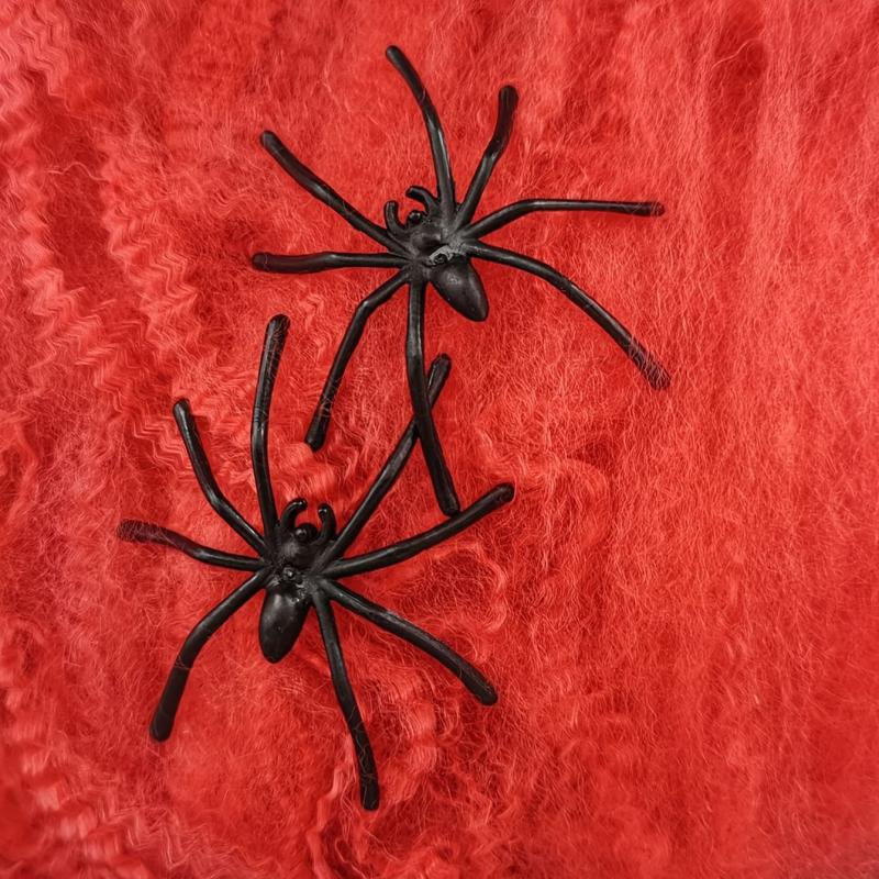 1pc Spider Web Halloween Spider Party Decoration Props