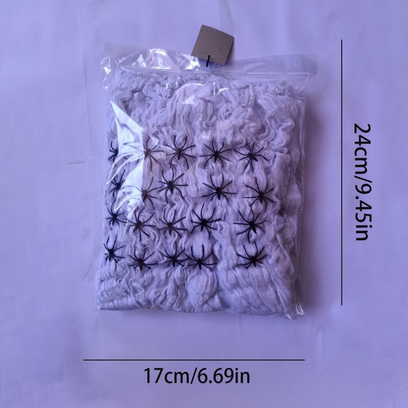 1pc Spider Web Halloween Spider Party Decoration Props