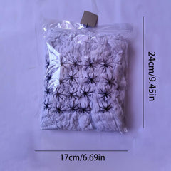 1pc Spider Web Halloween Spider Party Decoration Props