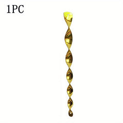 Bird Repellent Scare Strip Spiral Wind Spinner & Wind Chimes