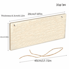 BBQ Wooden Sign Hanging Outdoor Garden Decoration