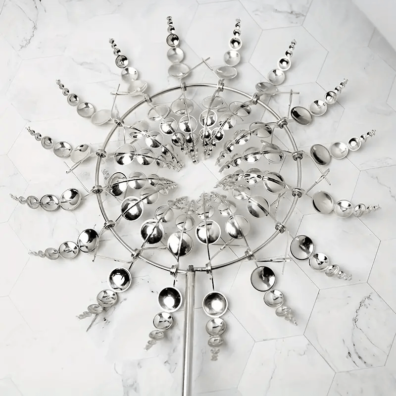 3D Metal Windmill Wind Spinner - Magical Additions to Your Garden