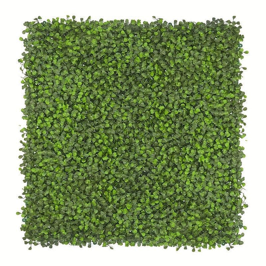 Artif. Boxwood Topiary Hedge Plant Panel Outdoor Patio UV Protected Greenery