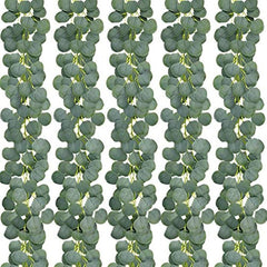 Artificial Eucalyptus Garland 5 9ft Greenery Silver Dollar Eucalyptus