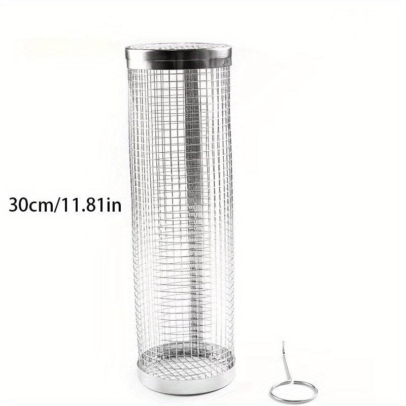 BBQ Net Tube Grill Basket for Fish & Vegetables