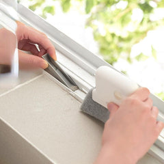 Universal Small Gap Cleaning Brush for Door Tracks & Window Frames