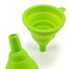 Silicone Collapsible Funnel for Liquid Transfer Kitchen Gadgets