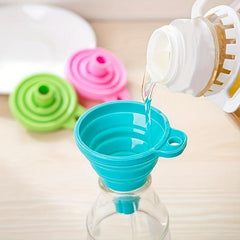 Silicone Collapsible Funnel for Liquid Transfer Kitchen Gadgets