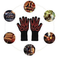 Fireproof Heat Resistant Gloves for Kitchen Cooking