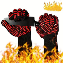 Fireproof Heat Resistant Gloves for Kitchen Cooking