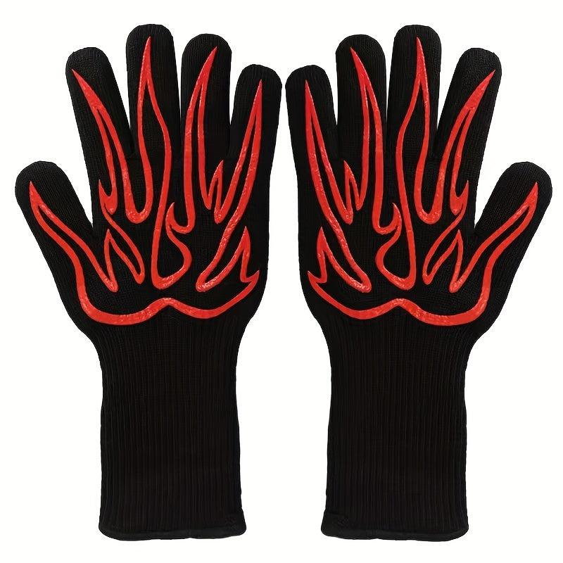 Fireproof Heat Resistant Gloves for Kitchen Cooking