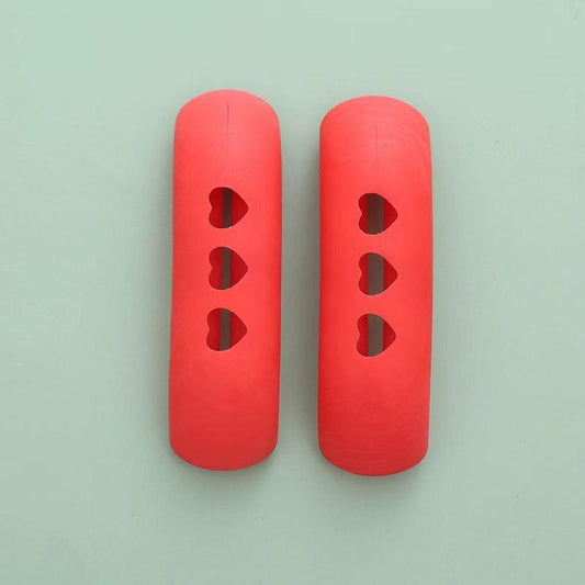 2pcs Silicone Handle Anti-scalding Cover for Iron Pot Ears