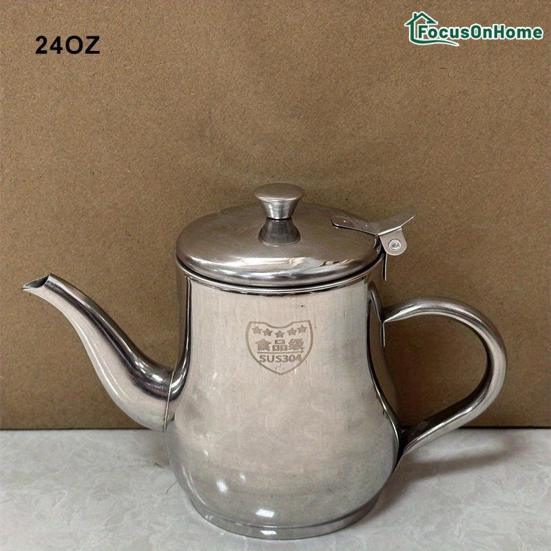 Stainless Steel Pot Household Filter Bottle Seasoning Pot Storage Tank