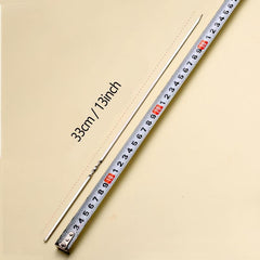 20pcs Stainless Steel BBQ Skewer Flat Stick for Outdoor Camping