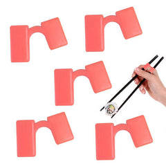 5pcs Chopstick Trainer Holder for Adults & Kids, Reusable Help