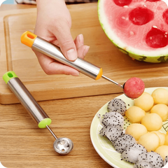 Stainless Steel Melon Baller for Watermelon Ice Cream & Sorbet