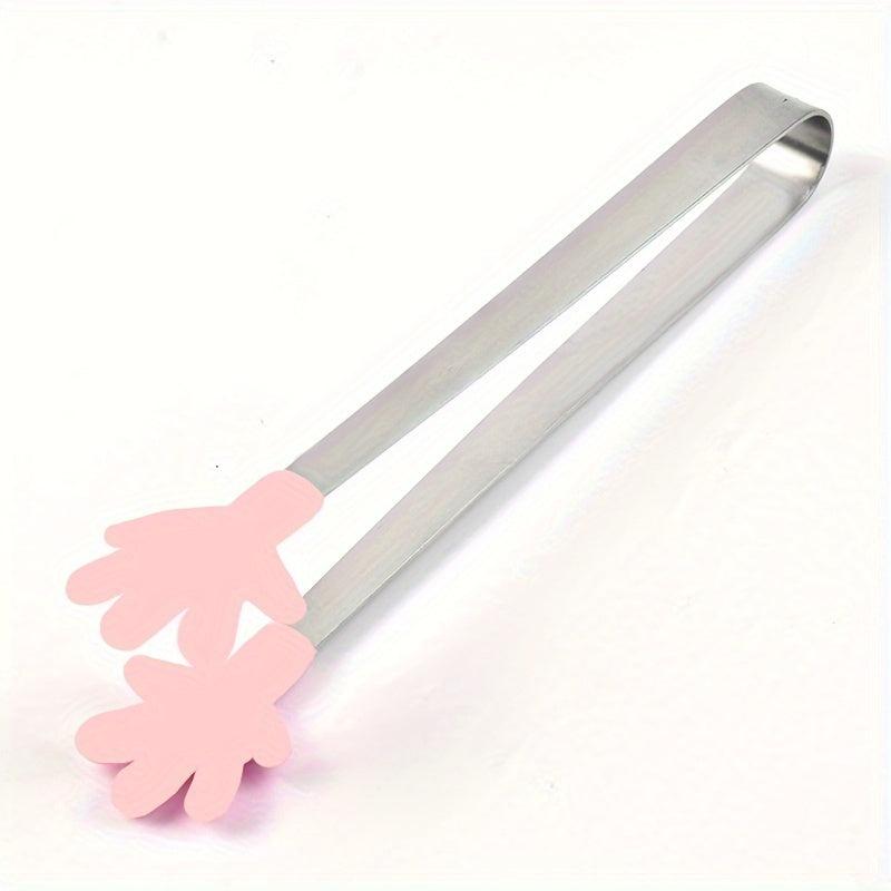 Cartoon Food Tong Mini Stainless Steel Serving Tong