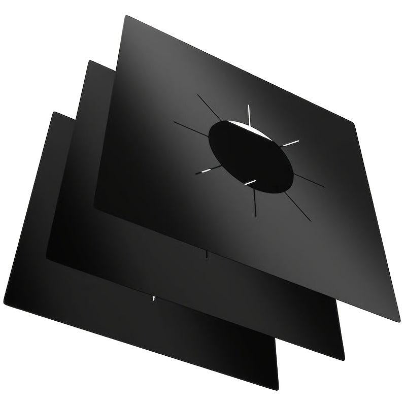 Non Stick Square Gas Stove Burner Covers Fireproof Gas Stove Mats