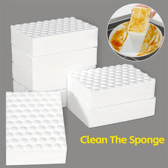 10pcs Magic Cleaning Sponge Eraser Foam Pads Household Kitchen Sponges