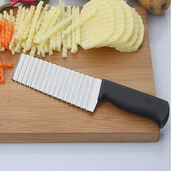 Wave Potato Cutter Stainless Steel French Fry Cutter