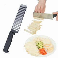 Wave Potato Cutter Stainless Steel French Fry Cutter