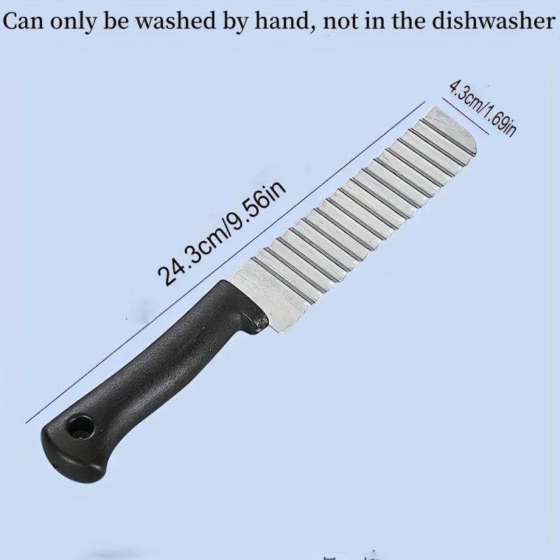 Wave Potato Cutter Stainless Steel French Fry Cutter